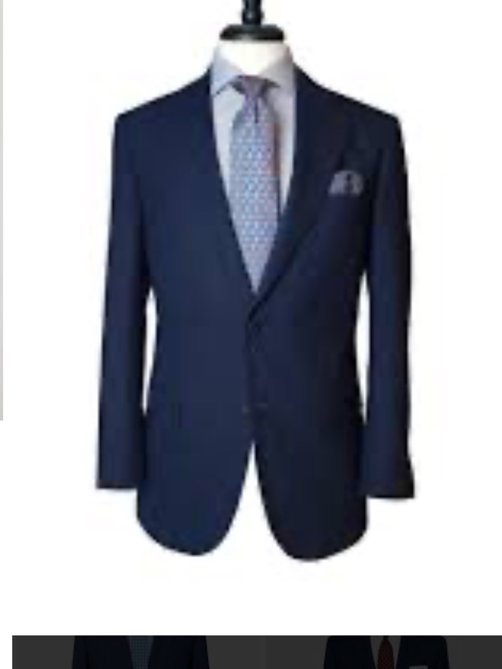 Hugo Boss Navy Men's Sport Coat - Classic Single-Breasted Blazer